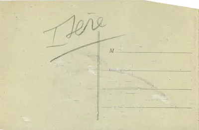 Dauphiné — Cachoeira da Pisse — Do Bourg-d'Oisans a La Grave — E. R. — n° 770 — Verso
