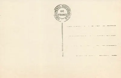 Fréjus — Klasztor — Malowidła na drewnie — Rewers