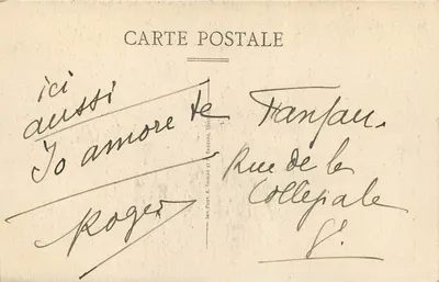 Roc-Amadour — Widok ścieżki Hospitalet — Wydawca Périgord — Rewers