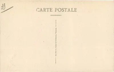 Roc-Amadour — Vu de Roquefrafche — Imp. Phot. A. Thiriat et H. Basuyau, Toulouse — Rewers