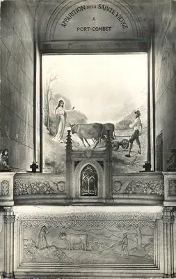 Aparecimento da Santa Virgem em Port-Combet — Março 1656 — Fotógrafo IMH. MACON (S.-L.)