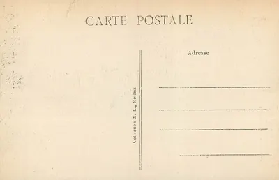 St-POL-de-LÉON (Finistère) — Torre da Igreja do Creisk'ér, detalhe, altura 78 metros — Coleção N. L., Morlaix — Verso