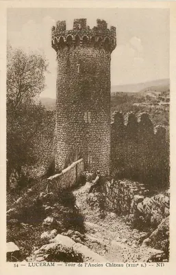 Luceram — Torre do Velho Castelo (século XIII) — ND