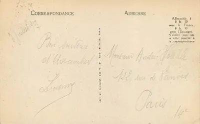 Avranches - Aleja ogrodu botanicznego - LL — Rewers