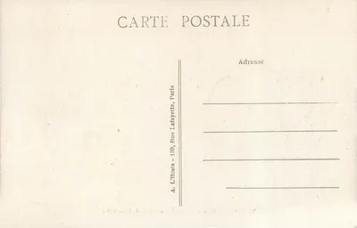 Ermenonville (Oise) — Túmulo de J.-J. Rousseau — L. H. Paris — Verso