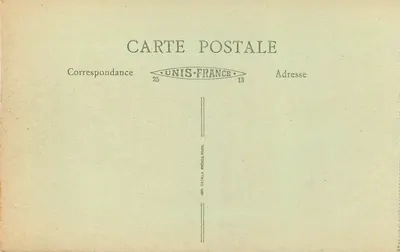 Lyon - Puente de la Universidad y Facultad de Letras y Ciencias — editor S.F. — Reverso