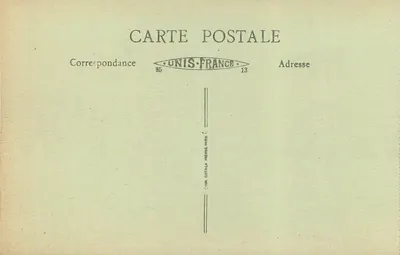 LYON - Prefektura — nr 40 — wydawca E. R. Léon — Rewers