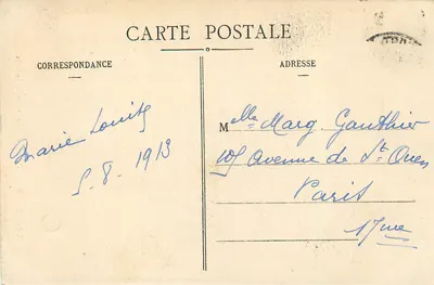 Belfort — La Porte de Brisach — Speciale uitgave van de Galeries Modernes — Achterkant
