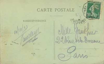 Culoz (Ain) — Cascata do Jourdan — Coll. L. Grimal - Chambéry — Verso