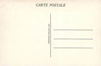 Lamastre (Ardèche) - Vista nos campos de Saint-Cierge — Foto H. Tracol — Verso