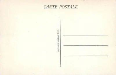O Muleteiro das Cévennes — No Museu Regional de Annonay — Foto H. Tracol — Verso