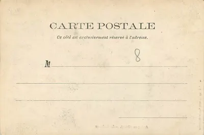 Alençon (Orne) — Zamek — Hachette et Cie, fot. L. Ed. — Rewers