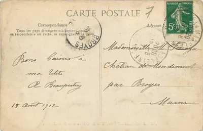 Bagnolès-de-l'Orne — Het Kasteel van La Roche-Bagnoles — Achterkant