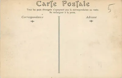 Bagnolles-de-l'Orne — Het Grand-Hôtel, uitzicht genomen vanaf het Casino — ND Fot — Achterkant