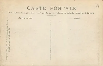 Laval — Most Nowy i Pałac Sądu — Wydawca Étullier, nr 5 — Rewers