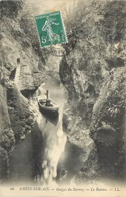 Gorges do Sierroz — O Barco — Grésy-sur-Aix
