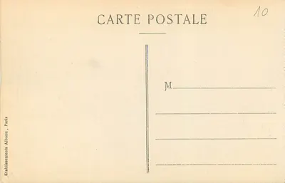 Le Mont-Dore — Route de la vallée du Sancy et Pont sur la Dordogne — Éditeur Albannu, n°10 — Verso
