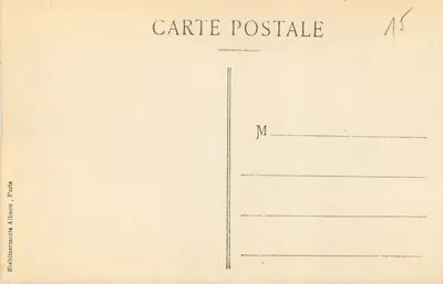 Route zum Sancy — Monts d'Auvergne — Éd. Albamu, n°804 — Rückseite
