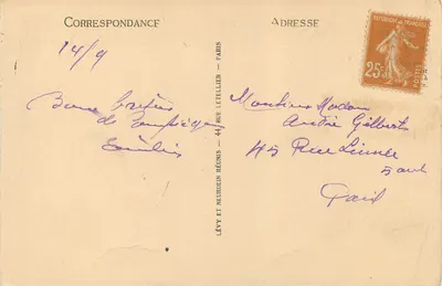 Pałac w Compiègne — Bercœur Napoleona I — ND — Rewers