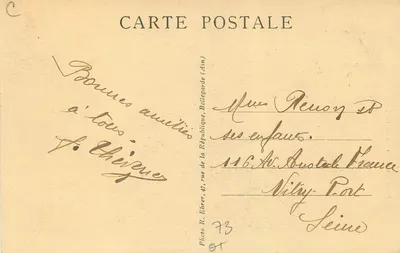 As gargantas do VAL-du-FIER — Bellegarde (Ain) — Foto R. Ehrer, Bellegarde (Ain) — Verso