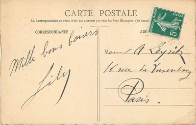 Évreux (Eure) — Wieża zegarowa — E. Pasquis, Laigle (Orne), N° 372 — Rewers