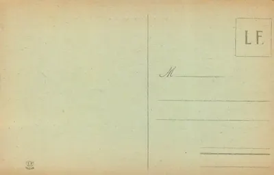 Pau — Algemene uitzicht — Les Basses-Pyrénées, serie 6, uitgegeven door Cladonde Frères Toulouse — Achterkant