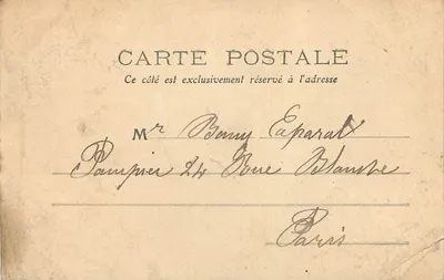 Vichy — le Casino, Salon de Conversation — Allier — 184 — éditeur M.T. I.L. — Verso
