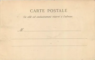 Floresta de Fontainebleau — Mare de Franchart — n°92 — Verso