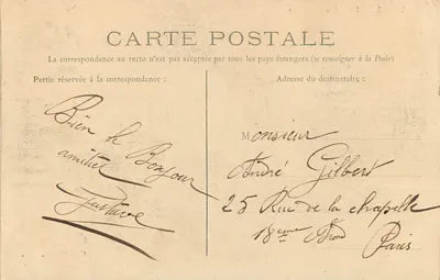 Laval — Pałac Sądowy — Wydawca: Bordeaux-Duchemin & Bordeaux — Rewers