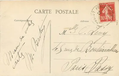 Piriac-sur-Mer - O Sfinge — Arlaud-Nozais, Nantes, n°19 — Verso