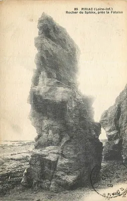 Rocher du Sphinx, Piriac (Loire-Inf.) — editor F. Chapeau, n°35