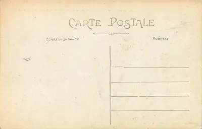 Rochos da Costa na Ponta do Castelli — Piriac (Loire-Inf.) — Coleção F. Chapeau, Nantes, n° 51 — Verso
