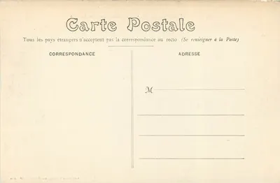 Clisson (Loire-Inférieure) — Zamek przed ruinami — kolekcja F. Chapeau, Nantes - 4e Mille — Rewers