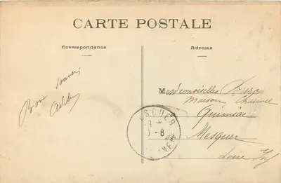 O Túmulo de Almanzor — Piriac (L.-Inf.) — Vassallier, Nantes — Verso