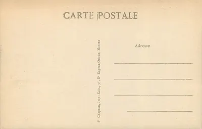 Piriac-sur-Mer (Loire-Inf.) — A Couette e os Travesseiros para Madame — Verso