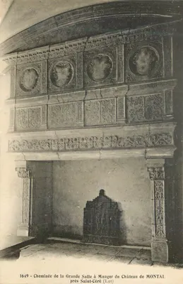 Lareira da Grande Sala de Jantar do Castelo de Montal — Lote — Edição da Livraria Virtual