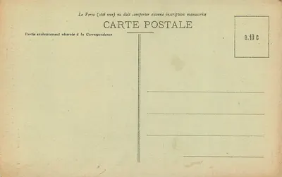Katedra w Chartres (E.-et-L.) — Pignon d'angle de la baie latérale de droite — G. Fonadou, Édit., Drâux, n° 309 — Rewers