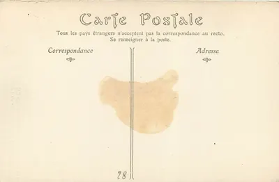 Katedra w Chartres — Fragment okrągłego chóru (XVI wiek) — ND Phot, n° 106 — Rewers