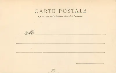Chartres — Pamiątka inauguracji pomnika dzieci Eure-et-Loir (27 października 1901) — La Doyeche d'Eure-et-Loir, A. Besnard — Rewers