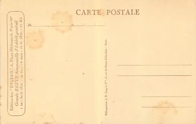 São Francisco de Sales — Retrato autêntico pintado em 1618 e conservado em Turim — Edição 'Études', Paris — Verso