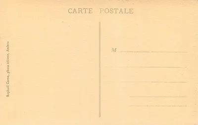 Amiens — Katedra — Stale chórza — Przedstawienie Jezusa w Tempelu — 3. seria, nr 9 — Rewers
