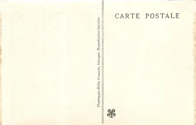 Kopiec PADIRAC (Lot) — Jezioro deszcza — Phototypie-Héliotype, Limoges — Rewers