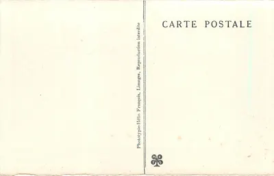 Puits de PADIRAC (Lot) — Dolna duża rzeka — Phototypie Hélio, Limoges — Rewers