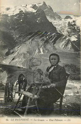 El Dauphiné — La Grave — Una Hiladora — LL