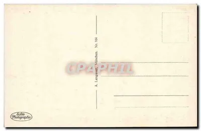 München, Karlstor — historyczna brama z zegarem — A. Lengauer, München, Nr. 164 — Rewers