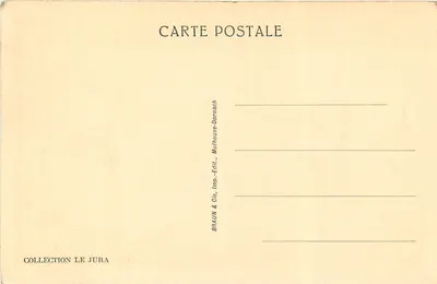 Zamek du Pin — wnętrze i wieża — Braun & Cie, Mulhouse-Dornach — Rewers