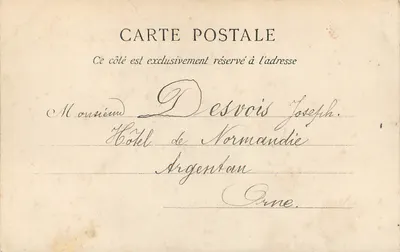 Busto do historiador Mézeray — Argentan — editor anônimo, n°3 — Verso