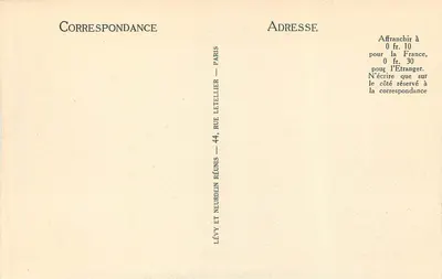 Lourdes — Vue plongeante — LL. — Verso