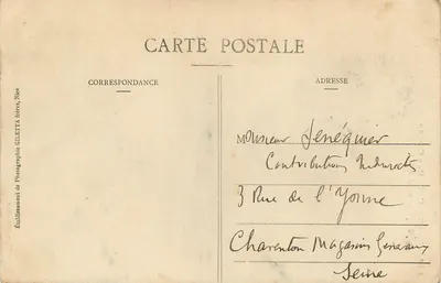 Monte-Carlo - Façada po stronie południowej - Wydawnictwo Giletta, fot., Nice — Rewers