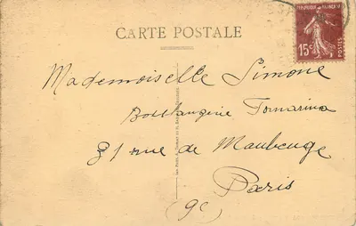 Dennemont (S.-et-O.) — Een arm van de Seine — Achterkant